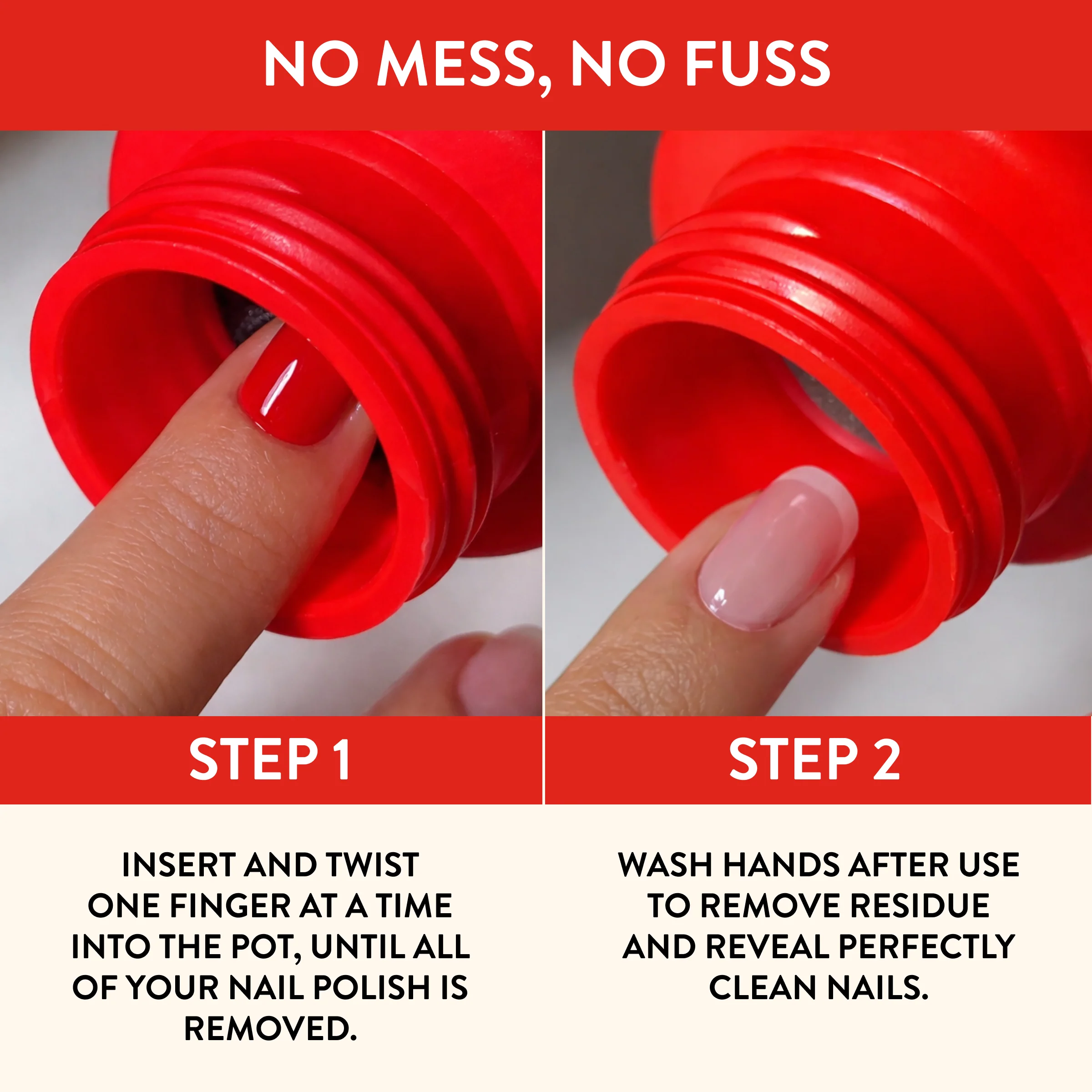 Berry Scented Rapid Nail Polish Remover Pot - Image 5