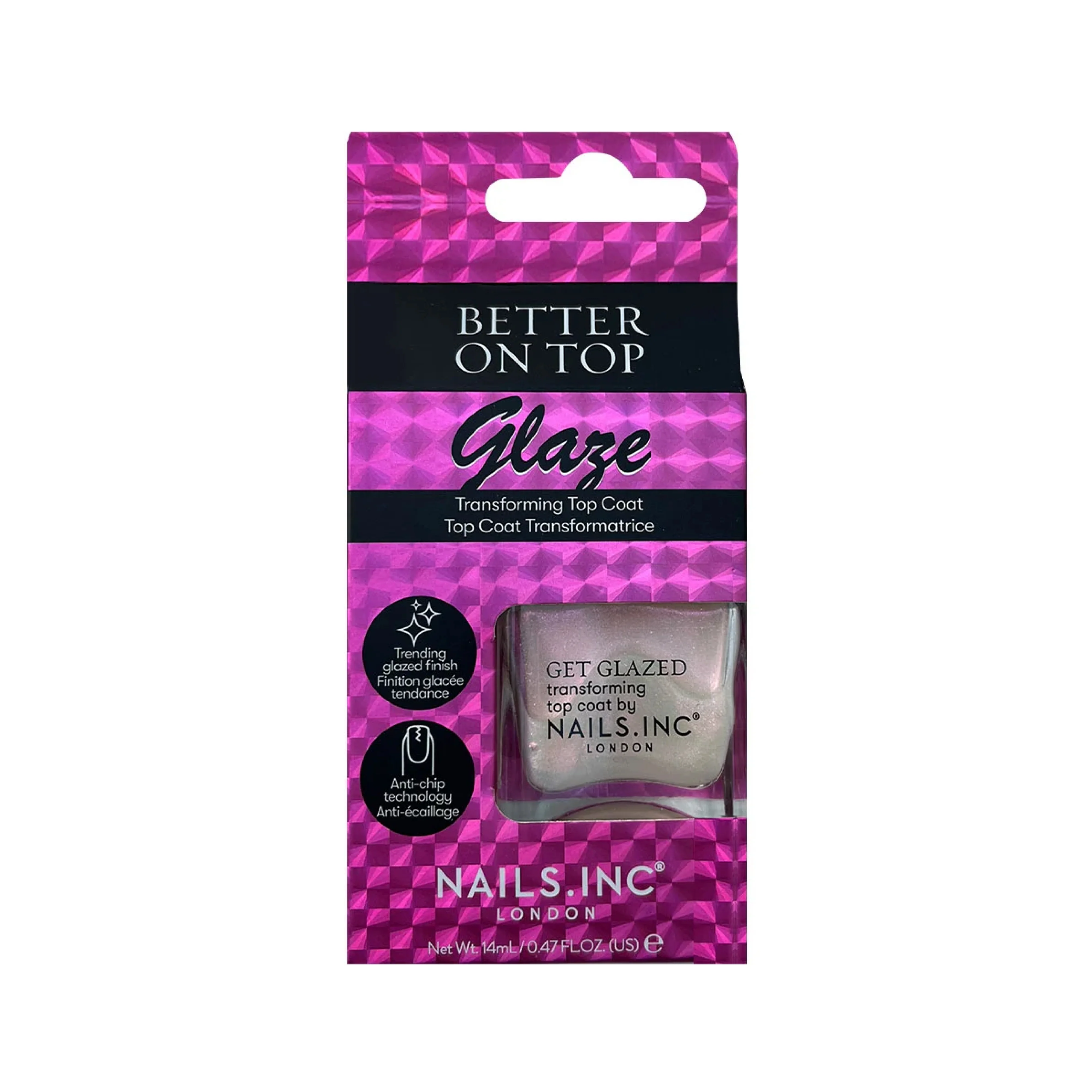 Better On Top Quick-Drying Top Coat - Glaze