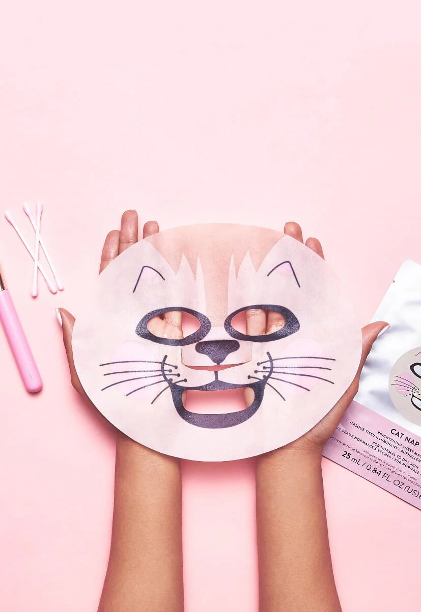 Cat Nap Brightening Face Mask - Image 2