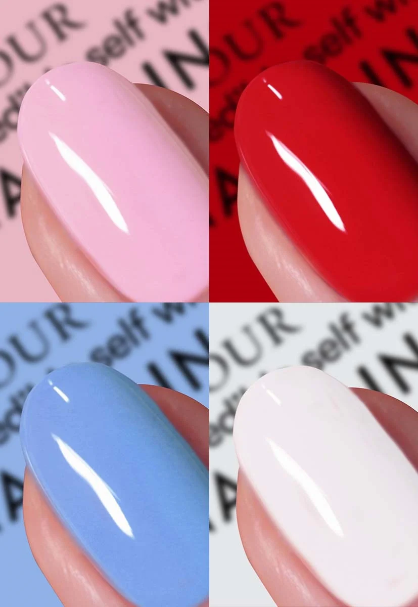 Check Please Cherry-Scented 4-Piece Nail Polish Set - Image 3