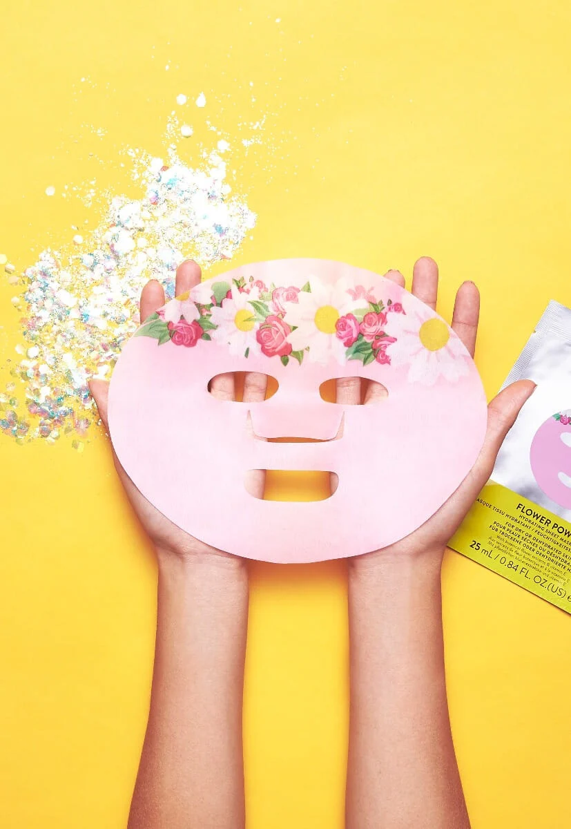 Flower Power Hydrating Face Mask - Image 3