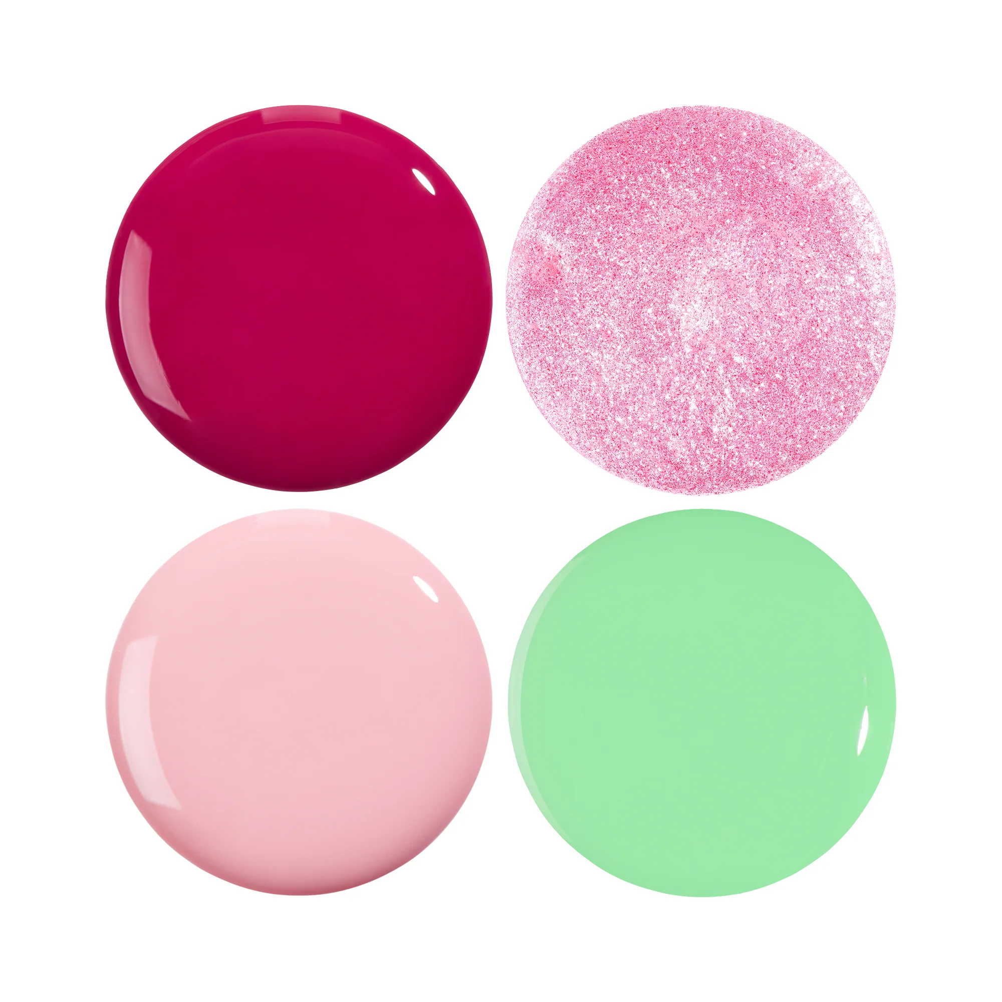 Guava Over Drama Nail Polish Quad - 1-Step Gel It's Topless - Image 4