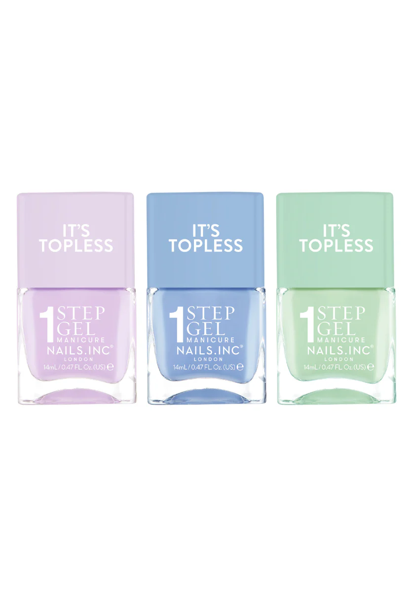 It's Topless Summer Pastels Trio