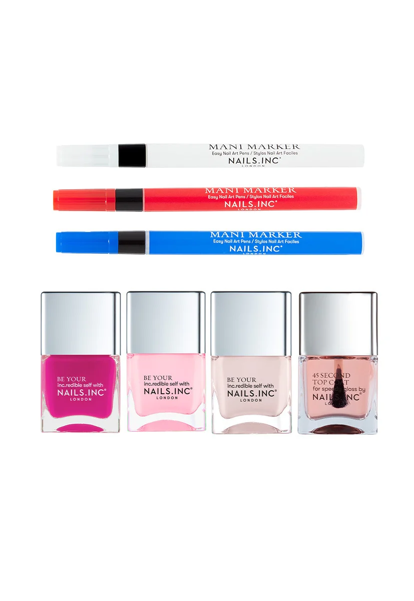 Life Is Art 7-Piece Nail Art Set