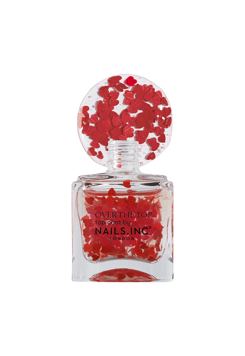 Loving In London Heart Confetti Topper Nail Polish - Image 4