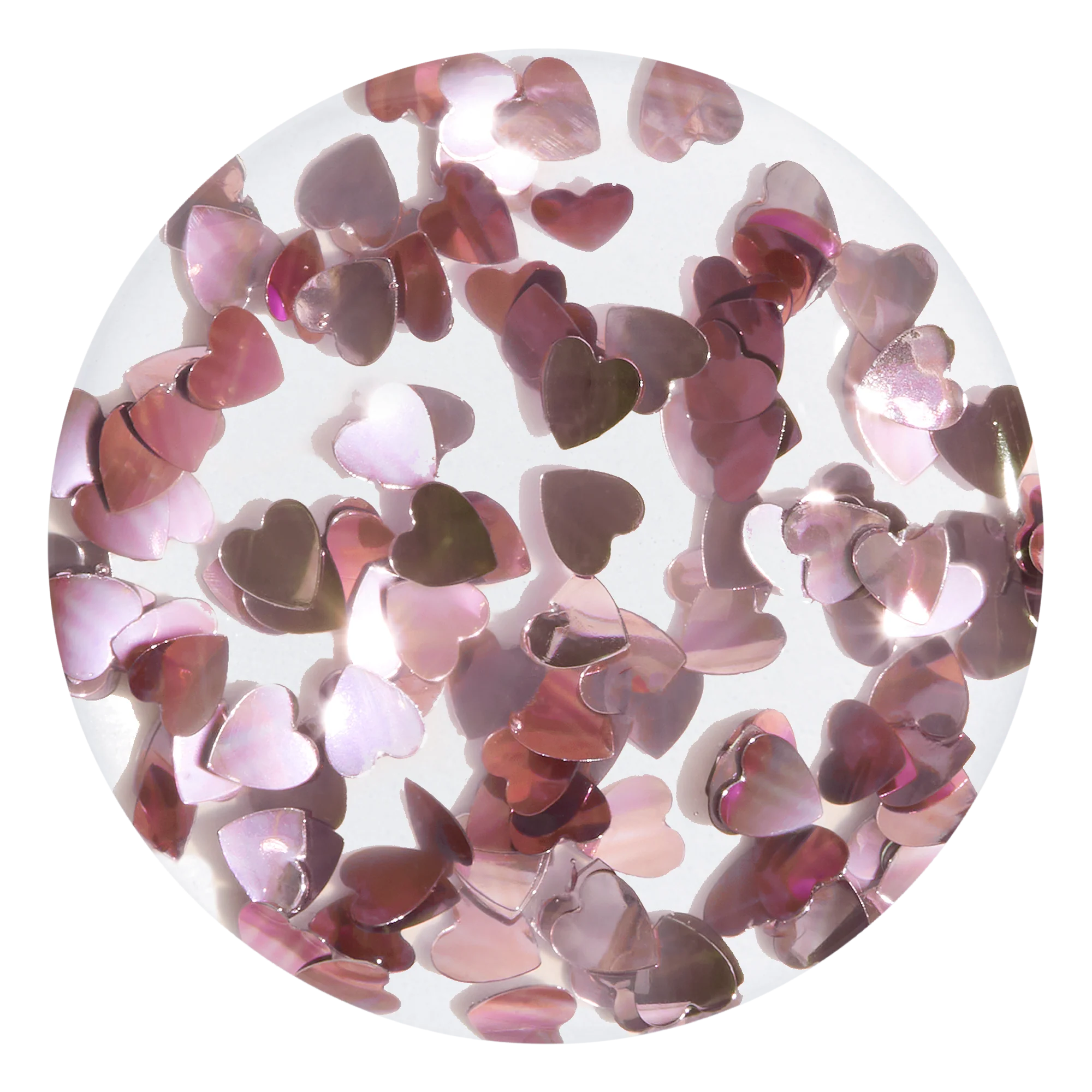 Margot Heart Topper - 45 Second Speedy Gloss Nail Polish US - Image 4