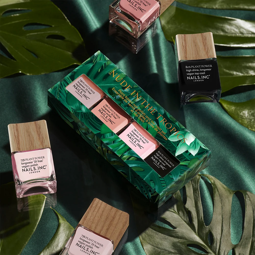 Nude In The Tropics 4-Piece Vegan Nail Polish Set - Image 11