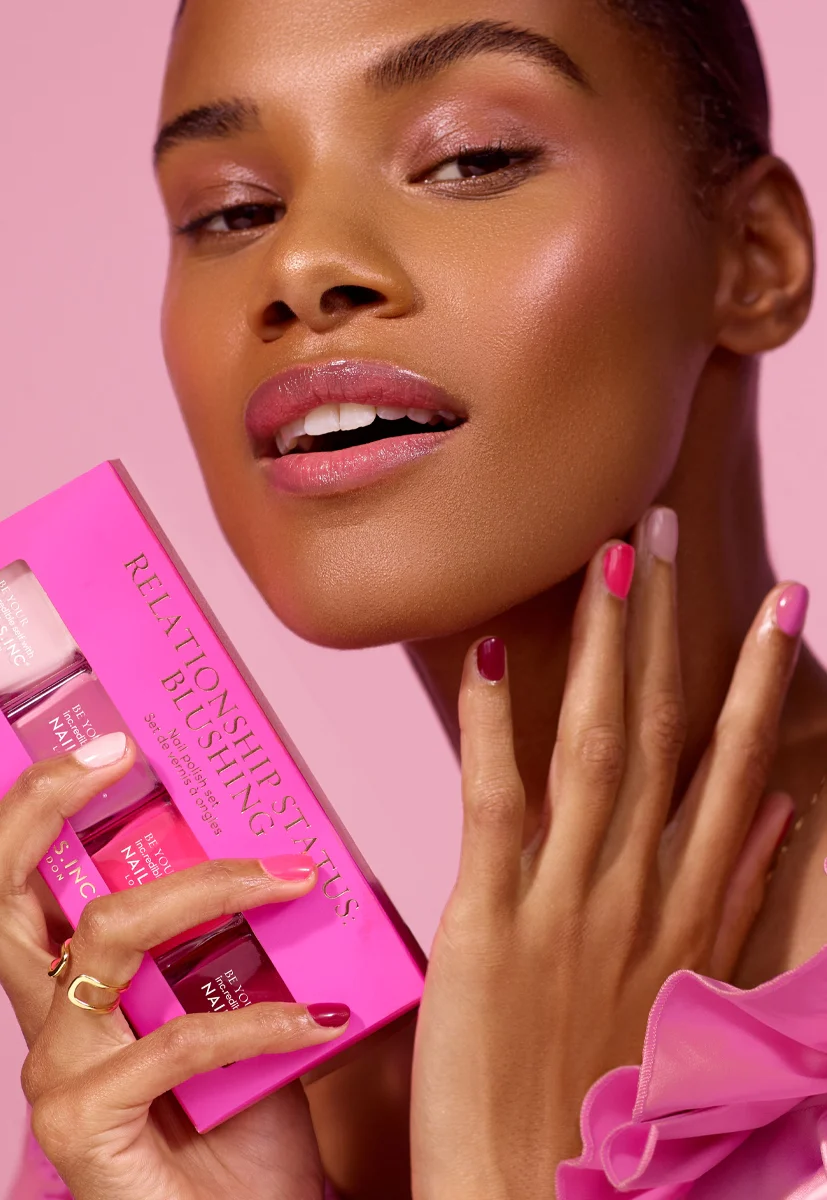 Relationship Status: Blushing 4-Piece Nail Polish Set - Image 4