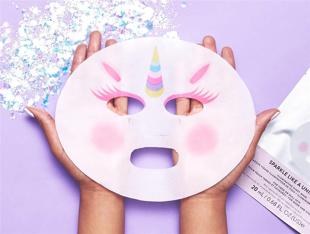 Sparkle Like A Unicorn Illuminating Face Mask - Image 3