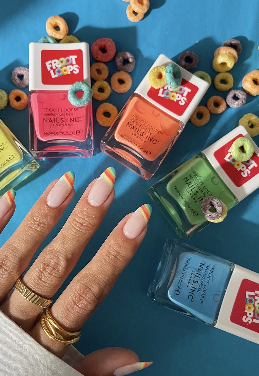 The Complete Nails.INC x Froot Loops™ 5-Piece Nail Polish Set - Image 2