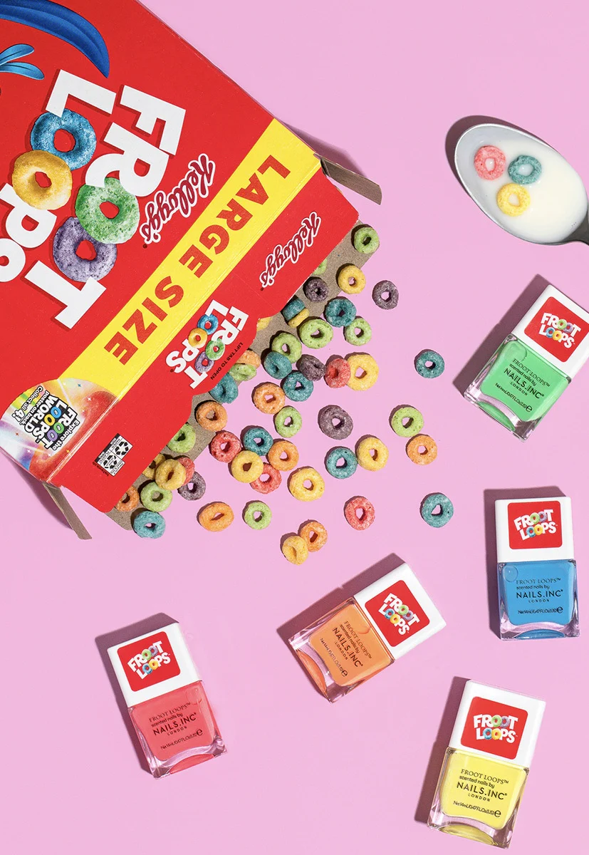 The Complete Nails.INC x Froot Loops™ 5-Piece Nail Polish Set - Image 3
