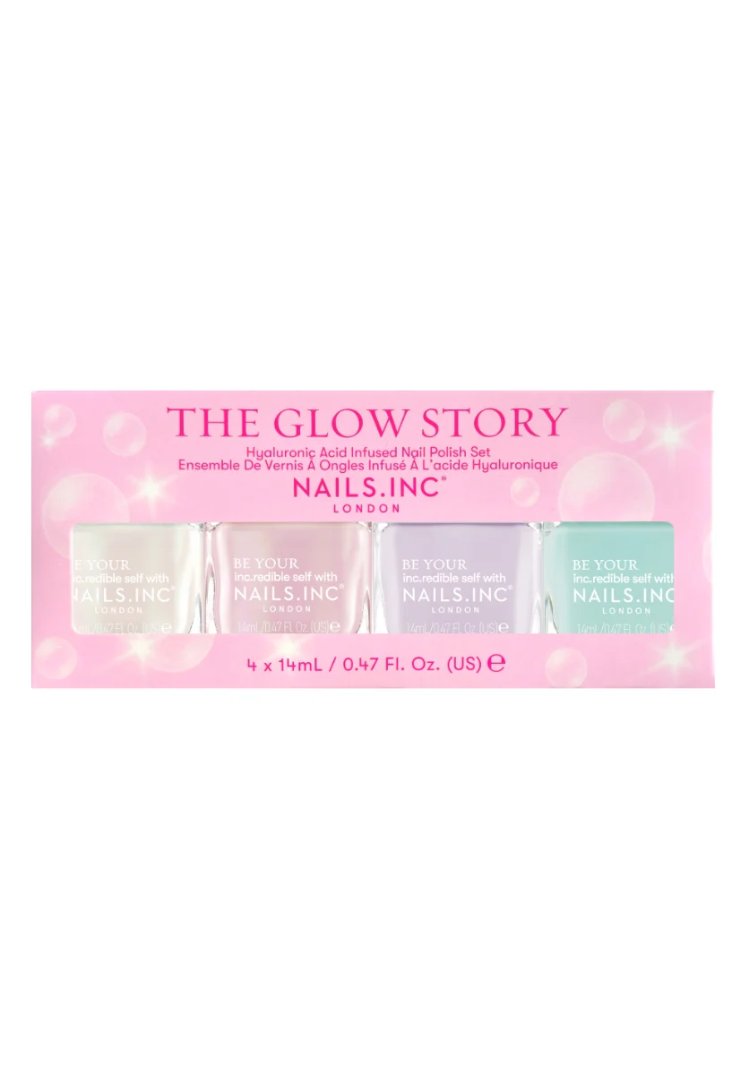 The Glow Story 4-Piece Nail Polish Set