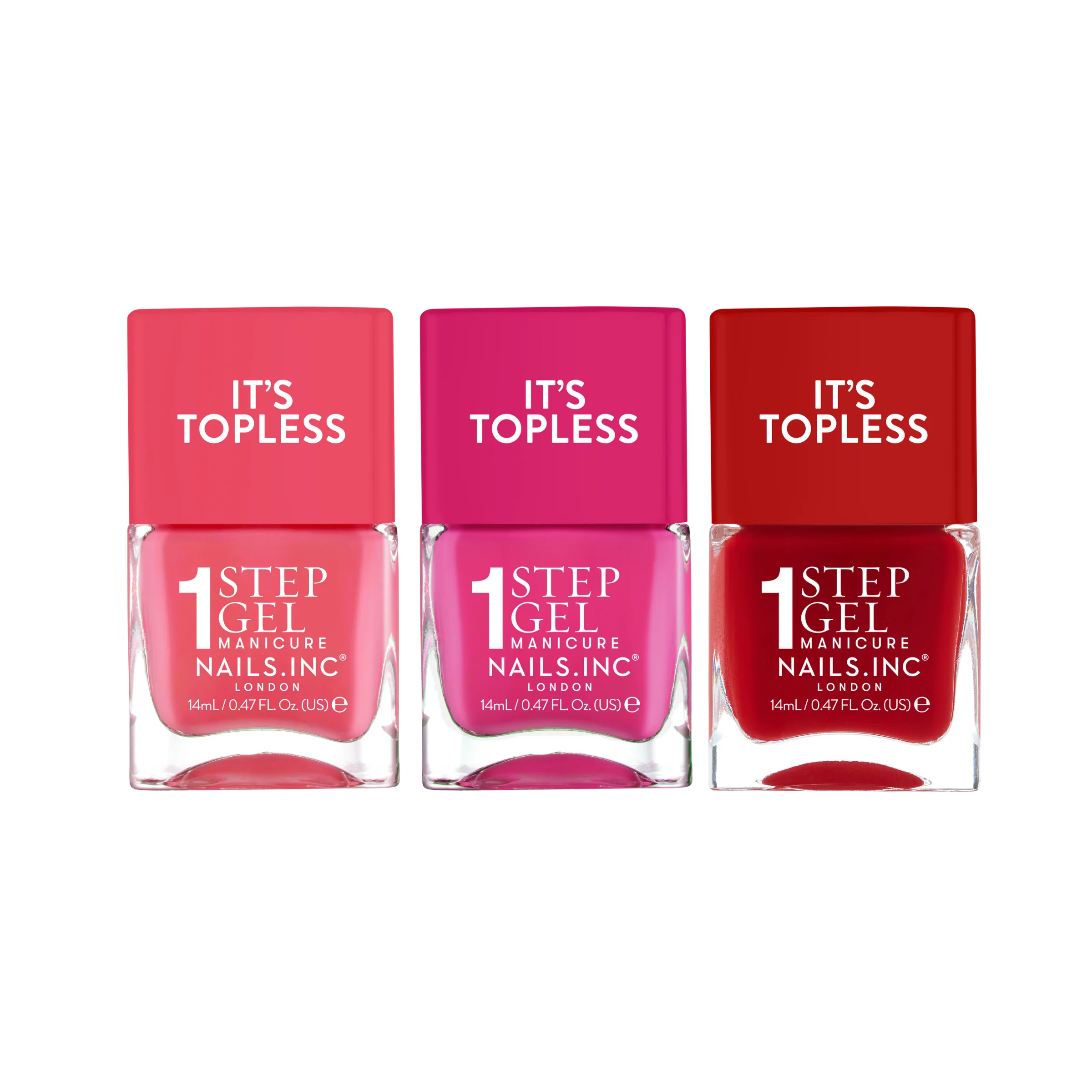 Ulta Topless Trio 3 - Reds